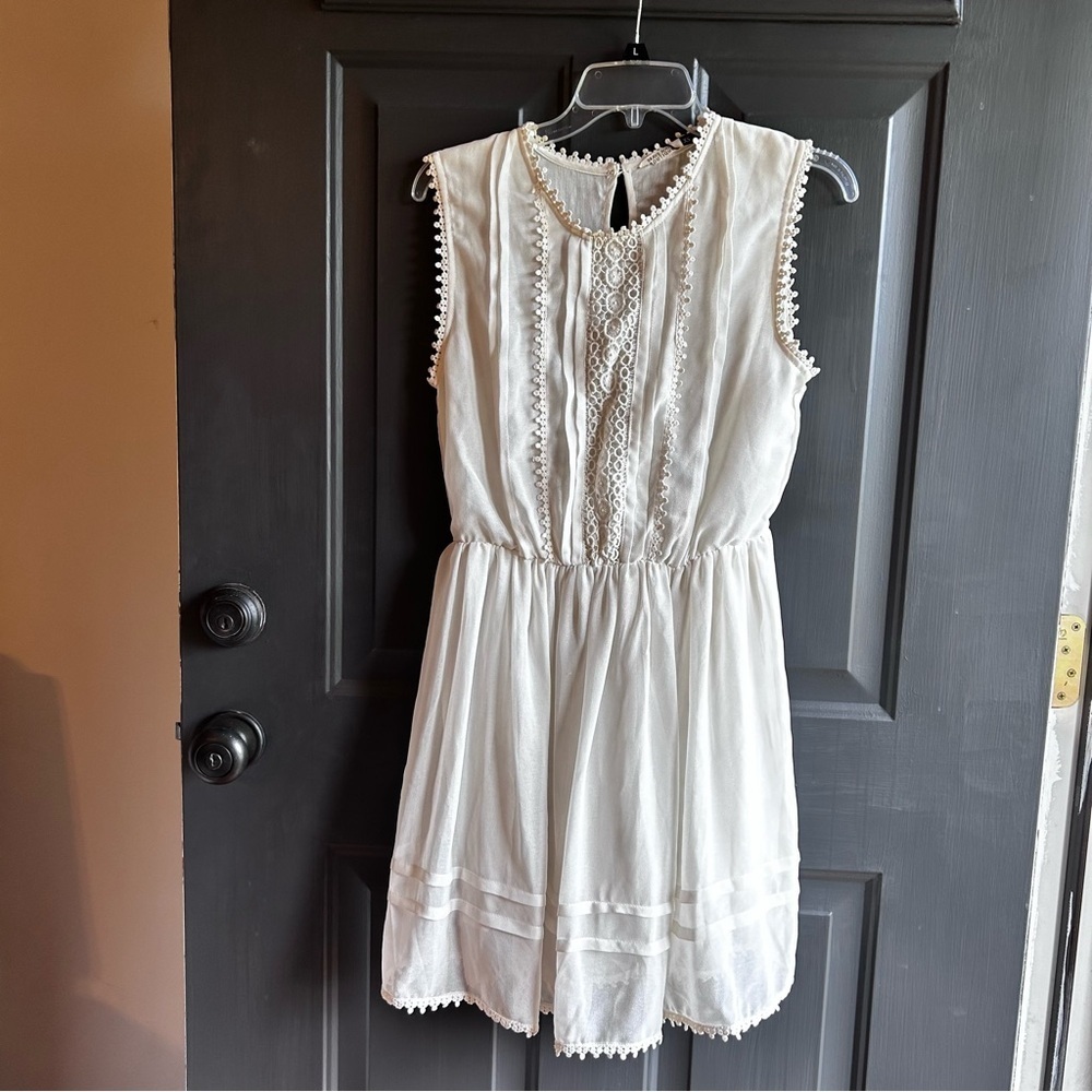 NWT Brave Soul White Lace Dress Size x small - Picture 3 of 12